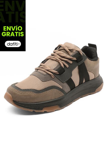 Tenis Hombre Beige Tellenzi 505