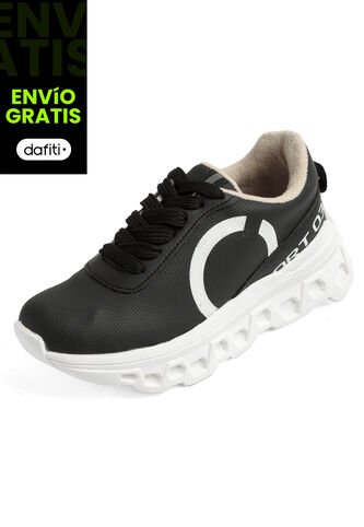 Tenis Dama Negro Tellenzi 2085 Tellenzi