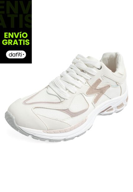 Tenis Dama Crema Tellenzi D-830