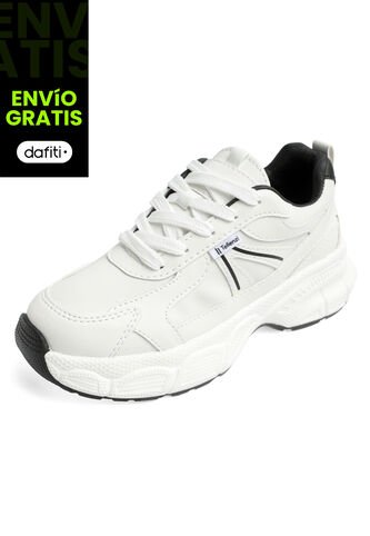 Tenis Dama Blanco Tellenzi 630 Tellenzi