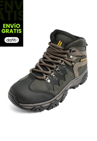 Bota Outdoor Hombre Verde Tellenzi 7-224 Tellenzi