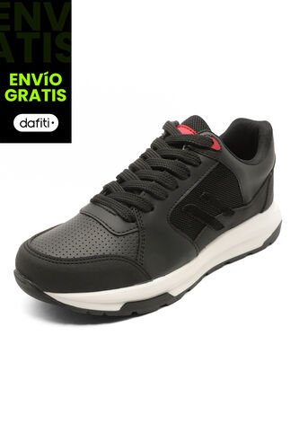 Tenis Hombre Negro Tellenzi 519 Tellenzi