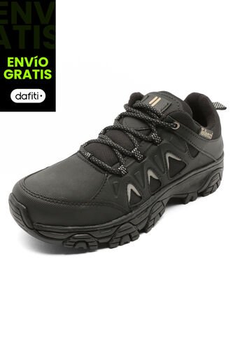 Zapato Outdoor Hombre Negro Tellenzi 7-201 Tellenzi