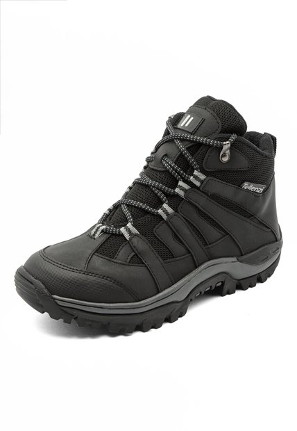 Bota Outdoor Hombre Negro Tellenzi 9-102
