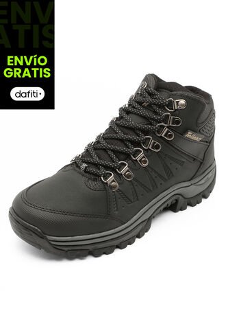 Bota Outdoor Hombre Negro Tellenzi 7-230 Tellenzi