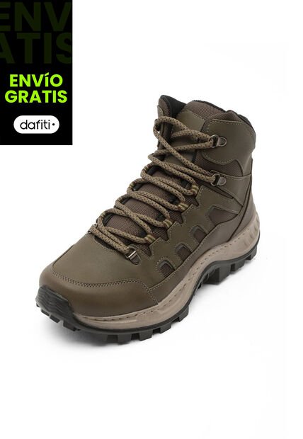 Bota Outdoor Hombre Verde Tellenzi 8-1213.