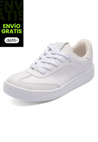 Tenis Mujer Blanco Tellenzi Brazil Tellenzi