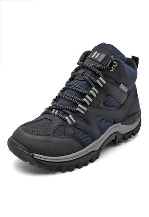 Bota Outdoor Hombre Negro-Azul Tellenzi 9-101