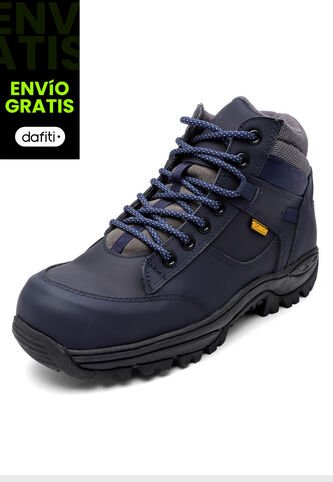Bota Hombre Outdoor Industrial Azul Tellenzi 7790 Tellenzi