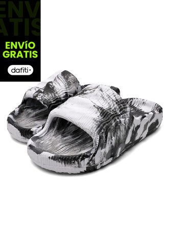 Sandalia Unisex Tellenzi Negro-blanco Yezy Tellenzi
