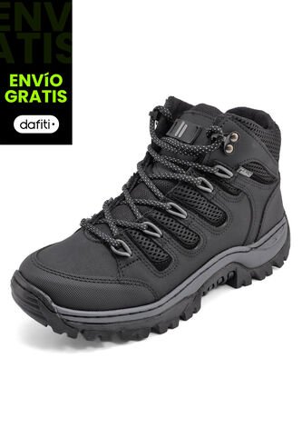 Botas Hombre Outdoor Negro Tellenzi 7-076 Tellenzi