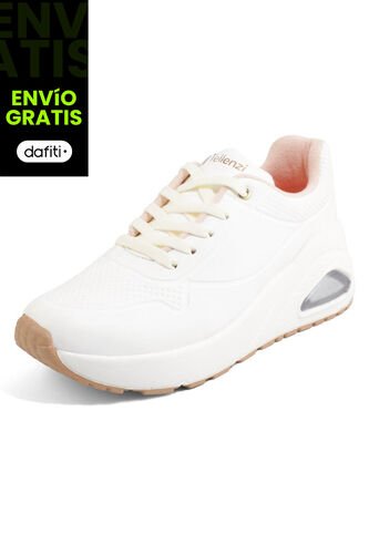 Tenis Dama Crema Tellenzi 778 Tellenzi