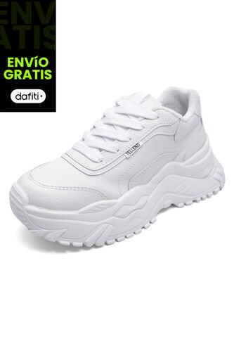 Tenis Dama Blanco Tellenzi 457 Tellenzi
