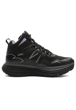 Bota Outdoor Mujer Negro-Lila Tellenzi 2677