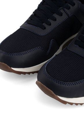 Tenis Hombre Azul*miel Tellenzi 1382