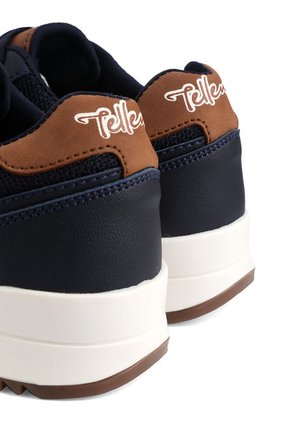 Tenis Hombre Azul*miel Tellenzi 1382