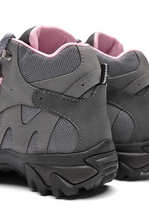 Bota Outdoor Mujer Gris-Rosa Tellenzi 9-6924