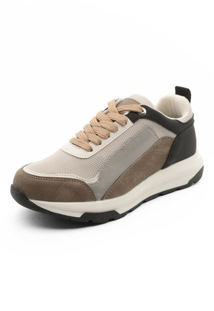 Tenis Hombre Beige Tellenzi 502