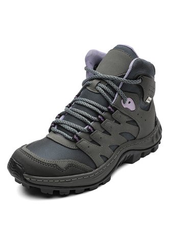 Bota Outdoor Mujer Gris-Lila Tellenzi 2500 Tellenzi