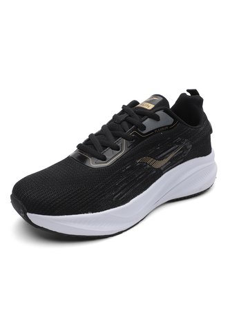 Tenis Running Hombre Negro Tellenzi H-012 Tellenzi