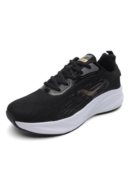 Tenis Running Hombre Negro Tellenzi H-012
