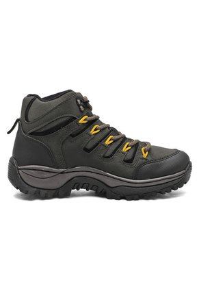Bota Hombre Outdoor Verde Tellenzi 7-076