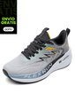 Tenis Running Hombre Gris-Amarillo Tellenzi H-032 de Tellenzi