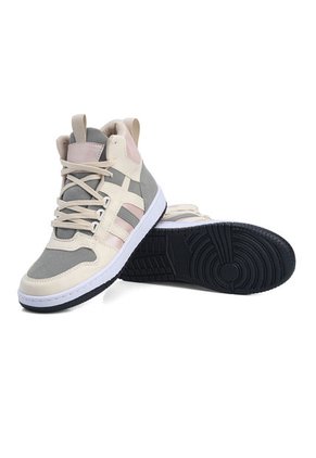 Tenis Tipo Botín Dama Beige-Nude Tellenzi DP2030