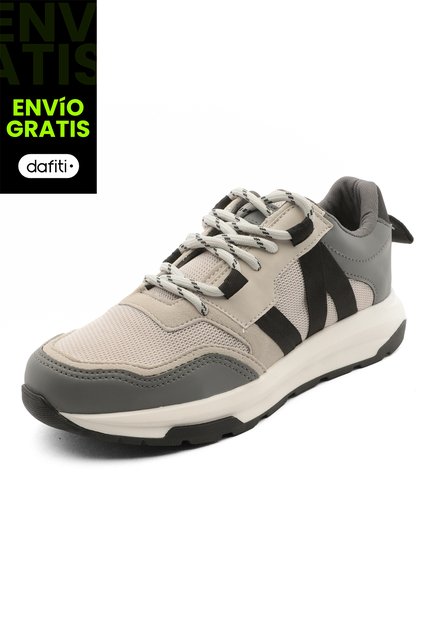 Tenis Hombre Gris Tellenzi 505