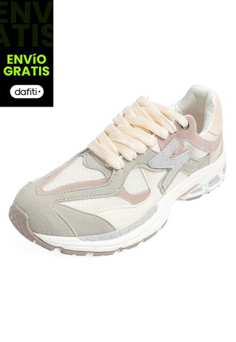 Tenis Dama Beige Tellenzi D-830 Tellenzi