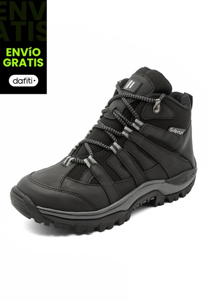 Bota Outdoor Hombre Negro Tellenzi 9-102
