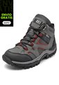 Bota Outdoor Hombre Gris-Rojo Tellenzi 9-101 de Tellenzi