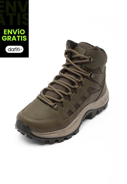 Bota Outdoor Hombre Verde Tellenzi 8-1213.