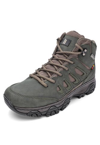 Bota Outdoor Hombre Verde Tellenzi 7-262 Tellenzi