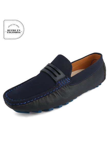 Zapato Hombre Azul Tellenzi 037