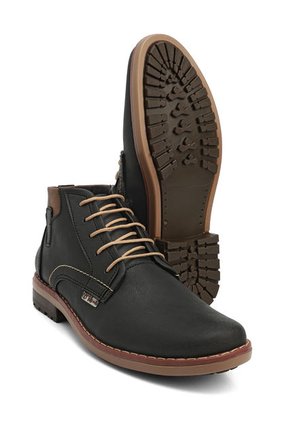 Zapatos Hombre Negro*Caramelo Tellenzi F2817
