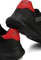 Tenis Hombre Negro-Rojo Tellenzi 1459 de Tellenzi