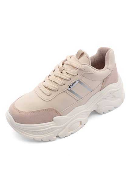Tenis Dama Beige Tellenzi 641
