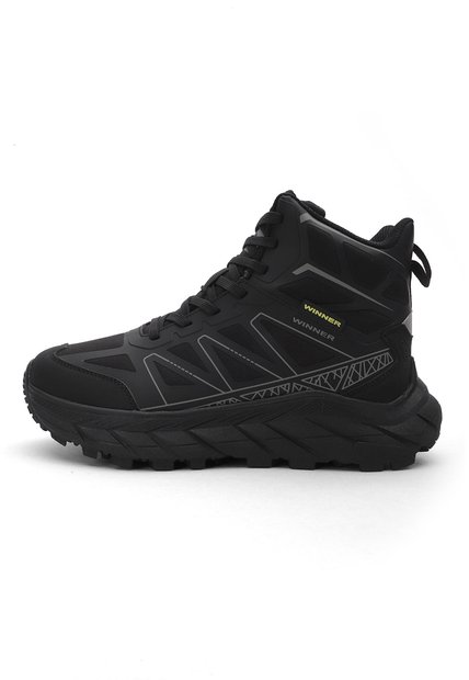 Botas Senderismo Impermeables Hombre Lifestyle Gallup - Negro