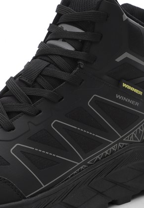 Botas Senderismo Impermeables Hombre Lifestyle Gallup - Negro