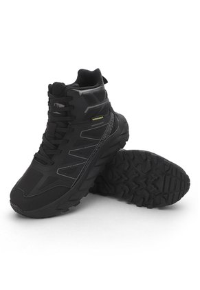 Botas Senderismo Impermeables Hombre Lifestyle Gallup - Negro