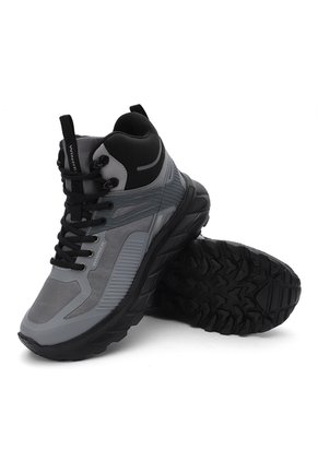 Botas Senderismo Impermeables Hombre Lifestyle Gallax - Gris
