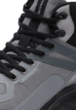 Botas Senderismo Impermeables Hombre Lifestyle Gallax - Gris