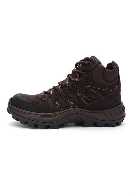 Bota De Seguridad Hombre Café - Café