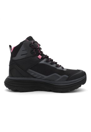 Botas Senderismo Impermeables Mujer Lifestyle Mopux - Negro