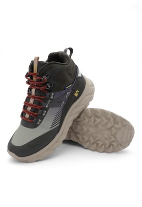 Botas Senderismo Impermeables Hombre Lifestyle Vertex - Verde