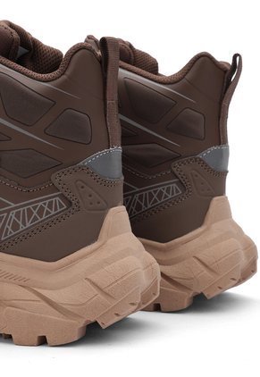 Botas Senderismo Impermeables Hombre Lifestyle Gallup - Café