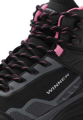 Botas Senderismo Impermeables Mujer Lifestyle Mopux - Negro