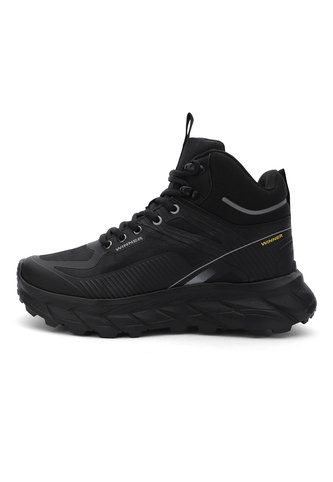 Botas Senderismo Impermeables Hombre Lifestyle Gallax - Negro Tellenzi