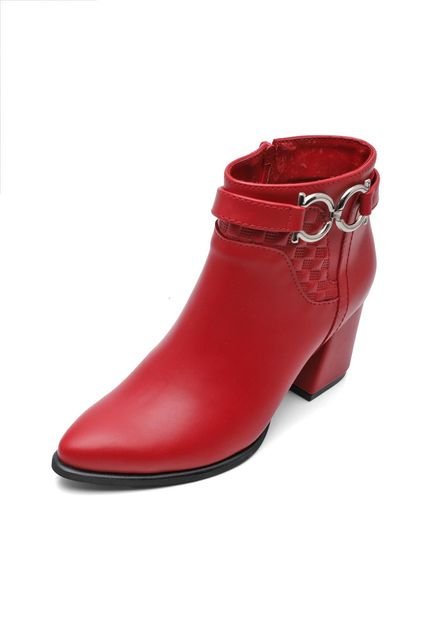 Botín Dama Rojo Tellenzi 137